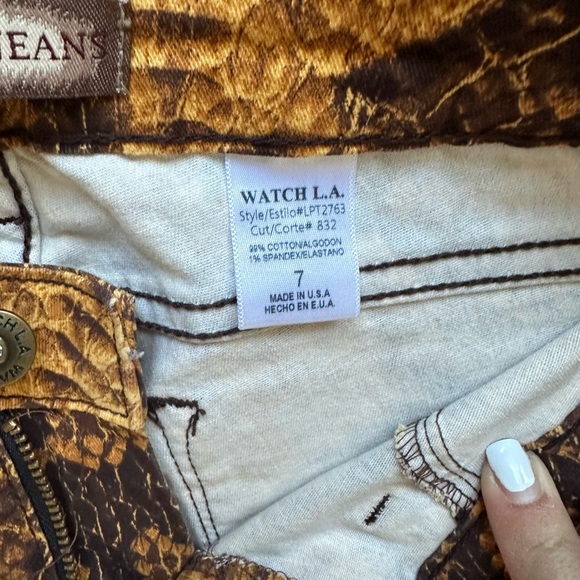 Set of two - Animal print skinnies and floral print skinnies - Picture 4 of 7